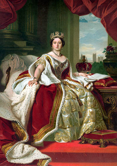 Portrait of Queen Victoria